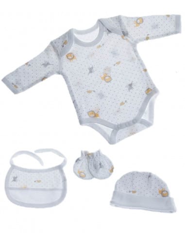 Conjunto de Ropa bebé – Canastilla de bebé Dino