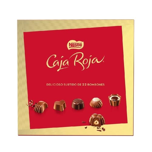 Caja de bombones Nestlé Caja Roja