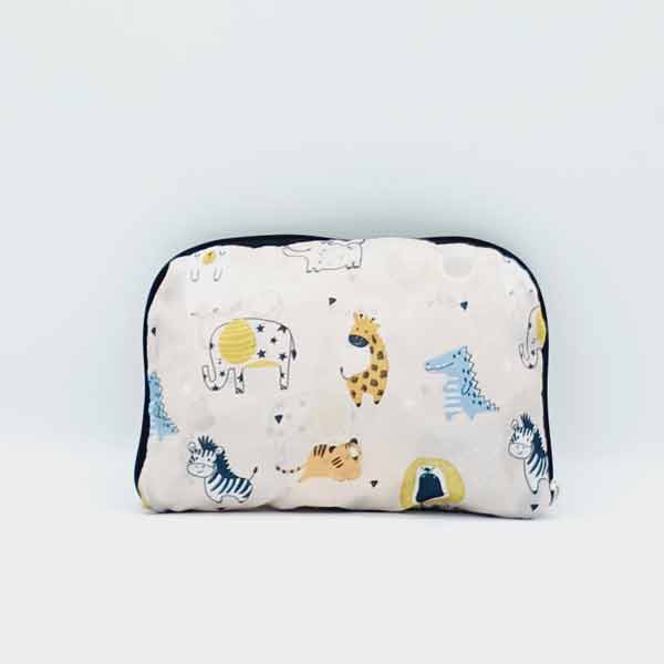 Neceser infantil con estampado de animales de la selva